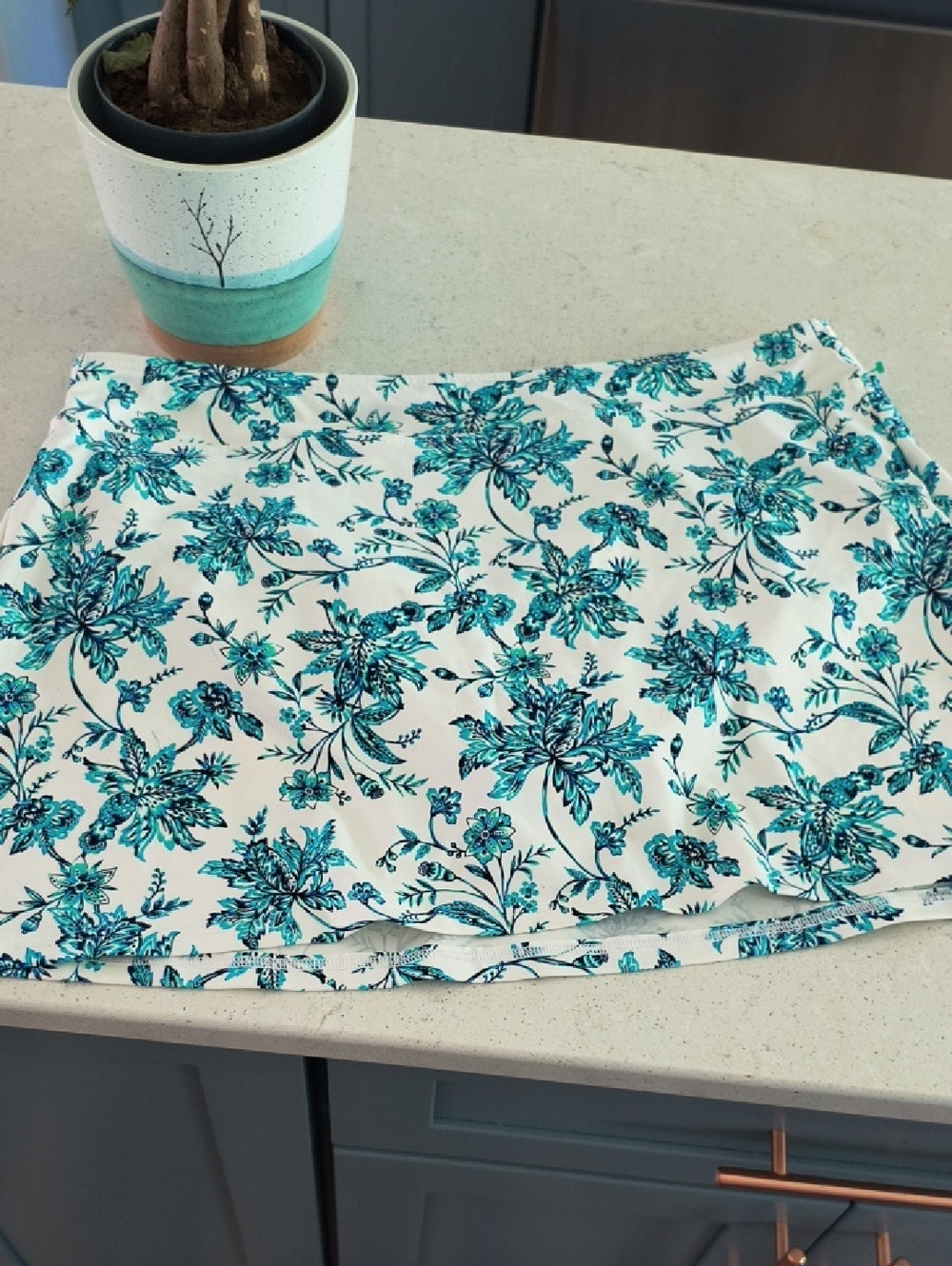 NWOT Land's End Swim Skirt